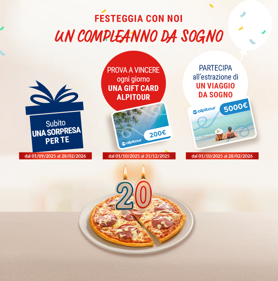 Festeggia con noi un complemanno da sogno