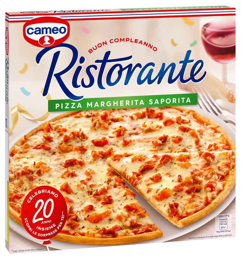 cameo Ristorante pizza margherita saporita