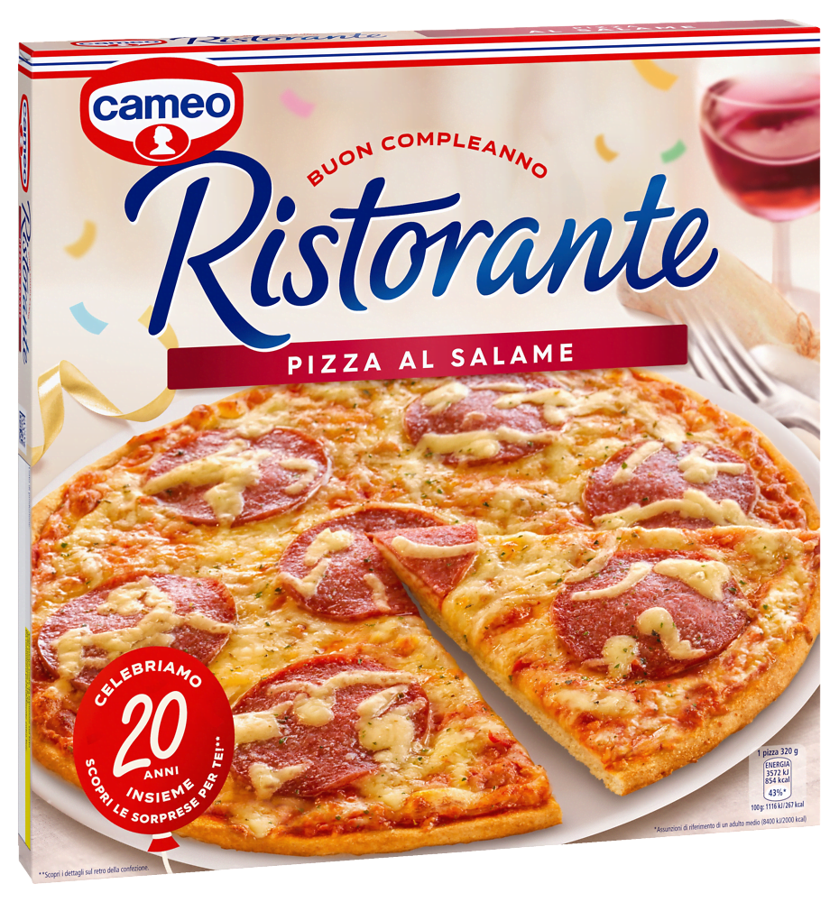 cameo Ristorante pizza al salame