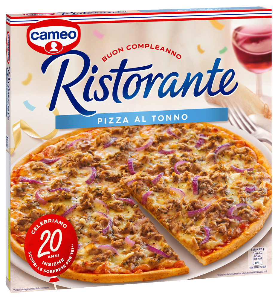 cameo Ristorante pizza al tonno